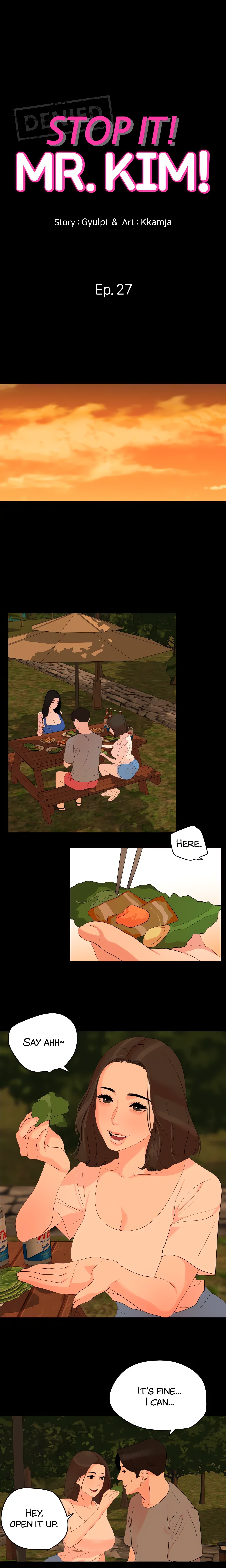 Stop It! Mr. Kim! (Official) chapter 27 page 2