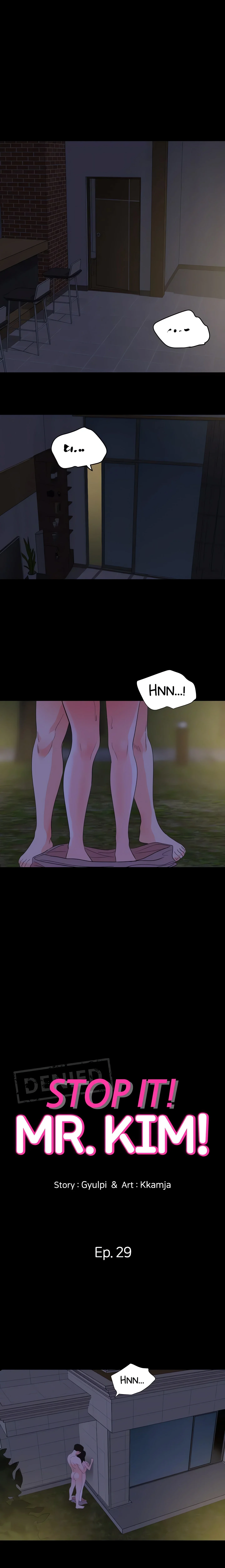 Stop It! Mr. Kim! (Official) chapter 29 page 1
