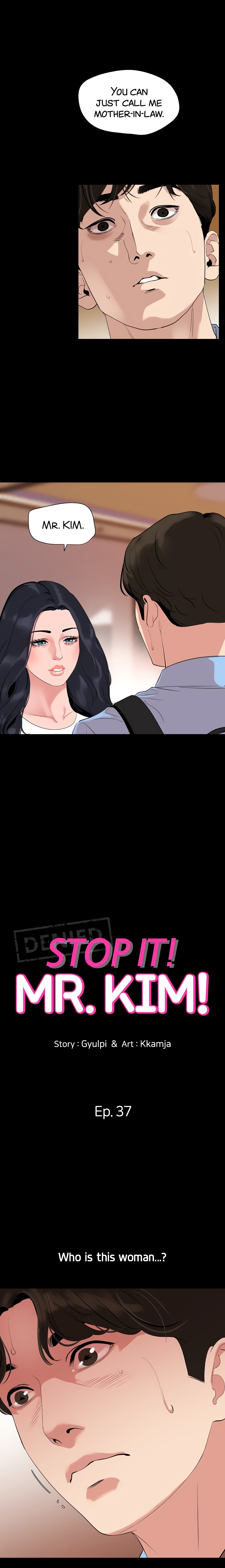 Stop It! Mr. Kim! (Official) chapter 37 page 1