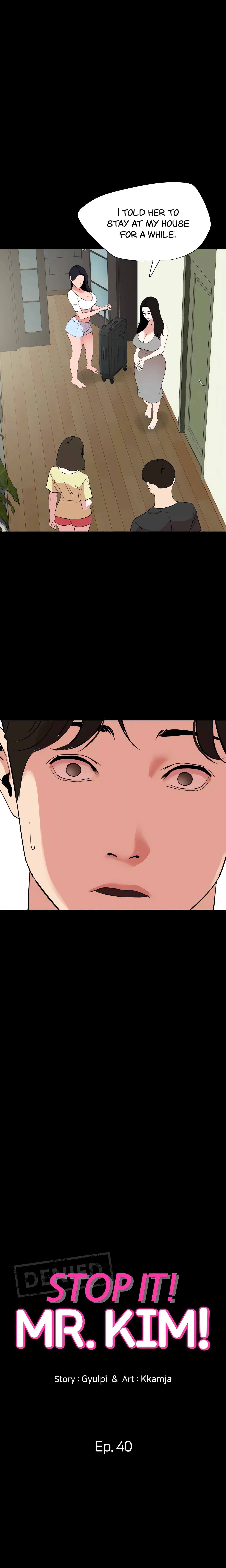 Stop It! Mr. Kim! (Official) chapter 40 page 1