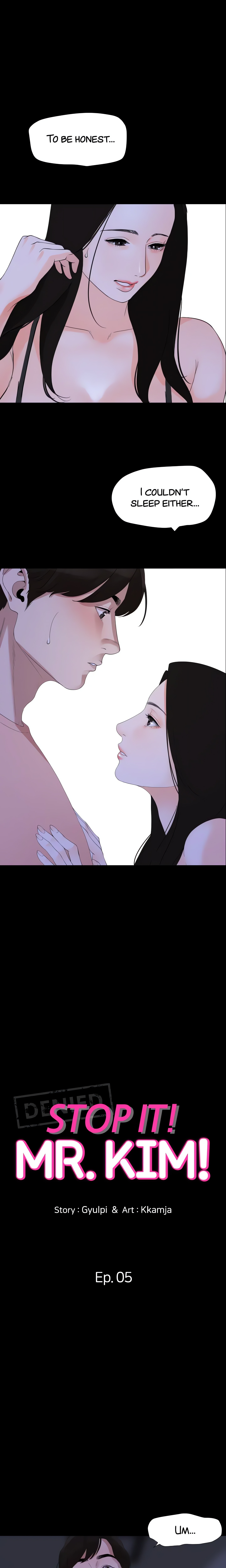 Stop It! Mr. Kim! (Official) chapter 5 page 1