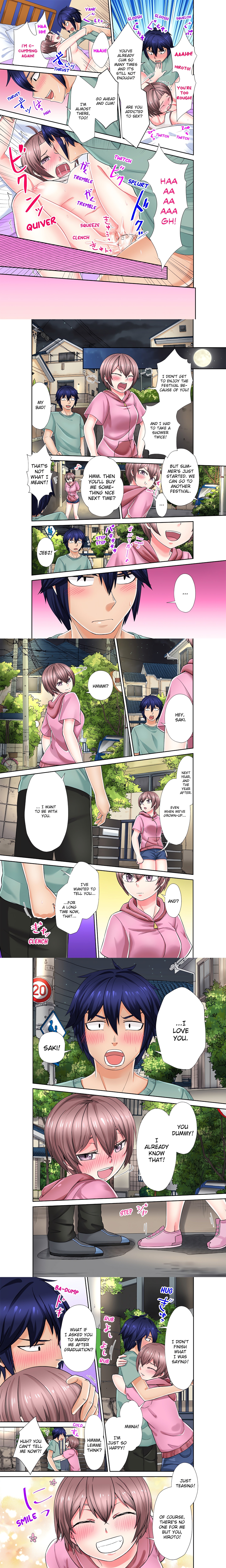 Stop It…You’re Gonna Make Me Cum Again! Passionate, Sweaty Sex Everyday With My Awful Childhood Friend! (Uncensored) chapter 14 page 1