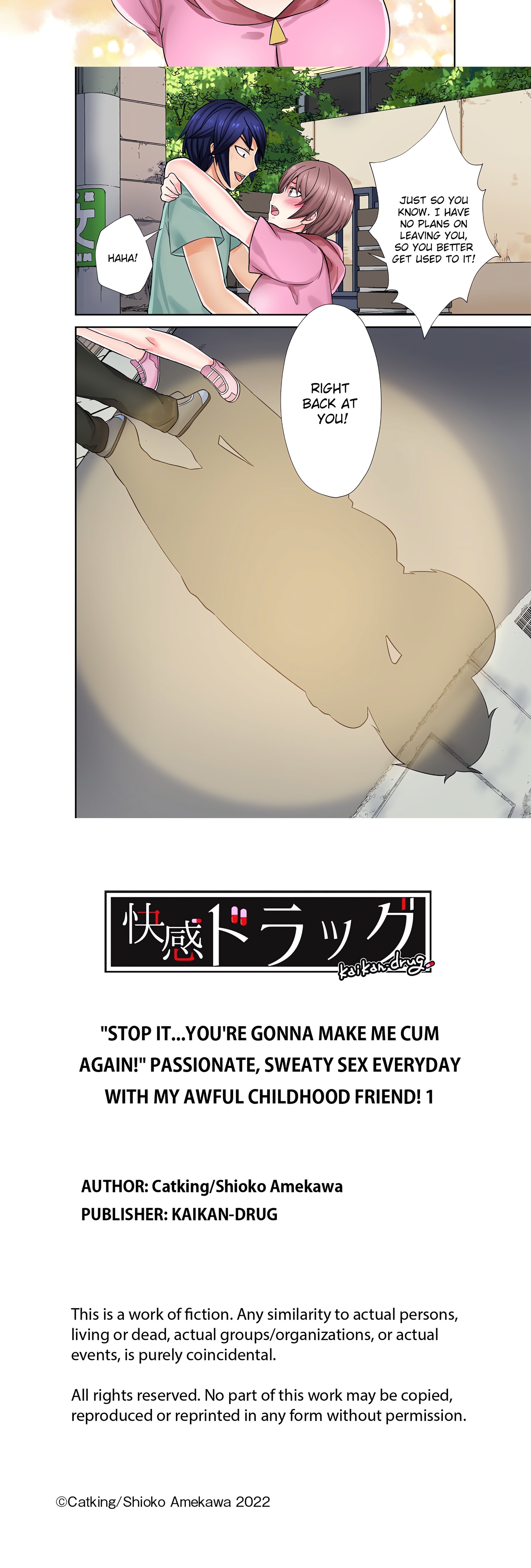 Stop It…You’re Gonna Make Me Cum Again! Passionate, Sweaty Sex Everyday With My Awful Childhood Friend! (Uncensored) chapter 14 page 2