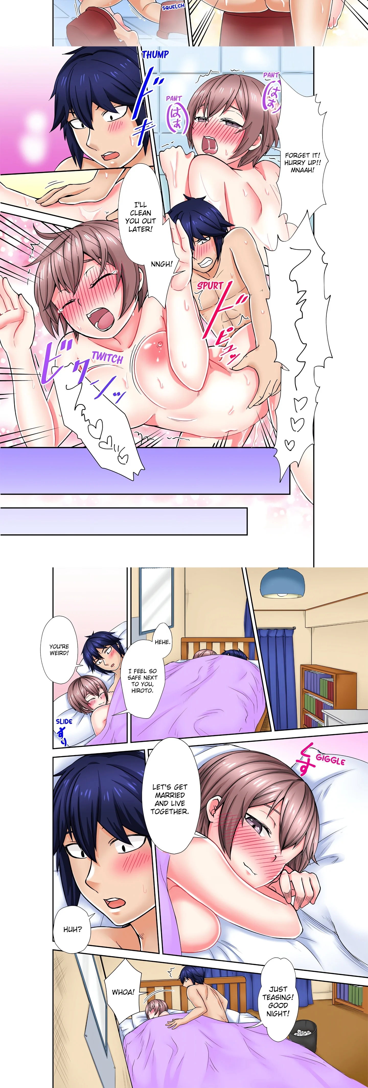 Stop It…You’re Gonna Make Me Cum Again! Passionate, Sweaty Sex Everyday With My Awful Childhood Friend! (Uncensored) chapter 7 page 2