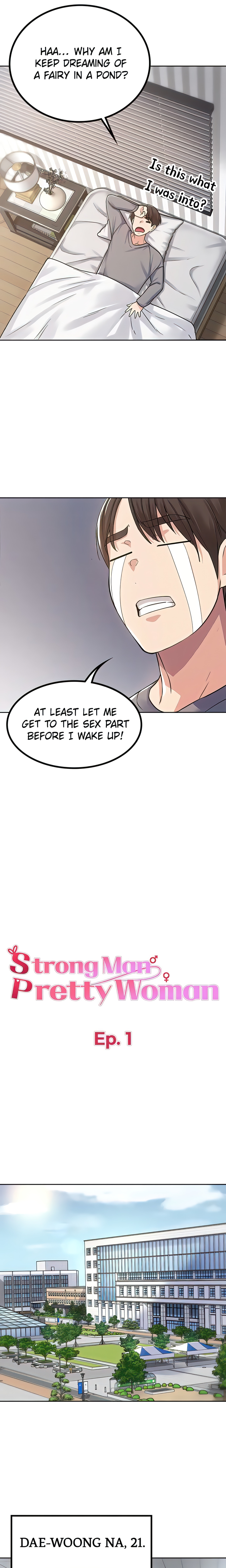 Strong Man Pretty Woman (Official) chapter 1 page 10