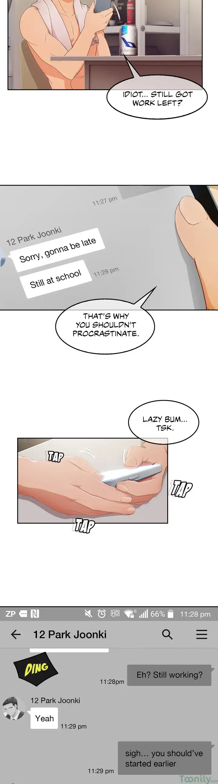 Sweet but Psycho chapter 1 page 42