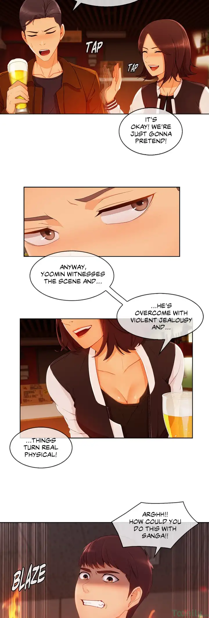Sweet but Psycho chapter 20 page 17