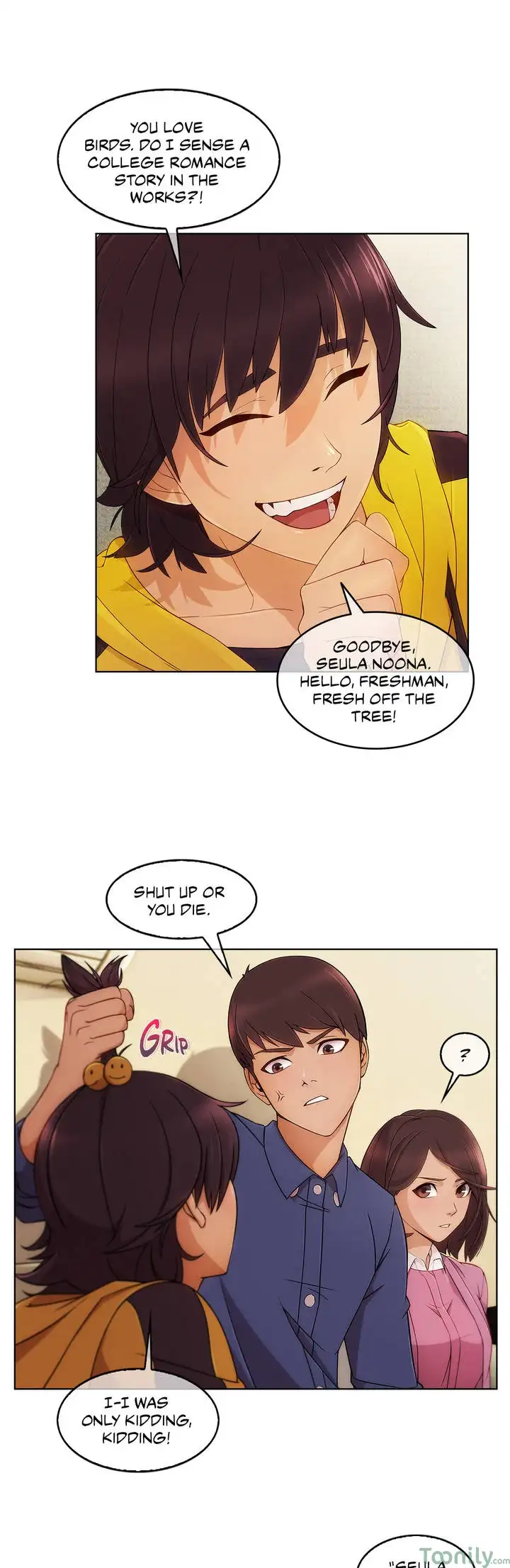 Sweet but Psycho chapter 3 page 5