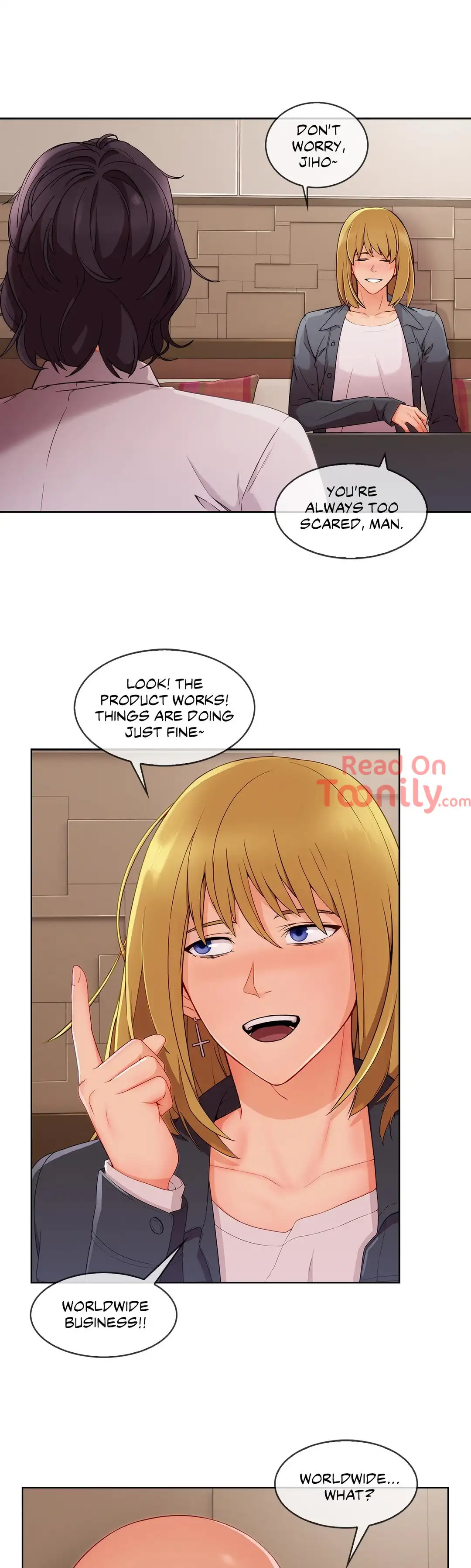 Sweet but Psycho chapter 36 page 22