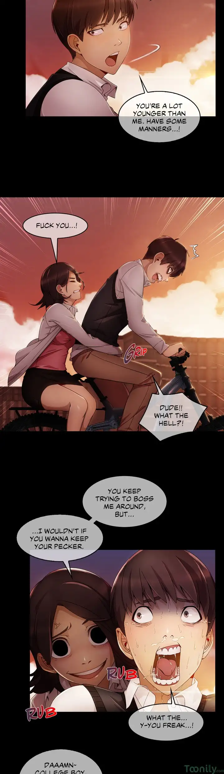 Sweet but Psycho chapter 5 page 22