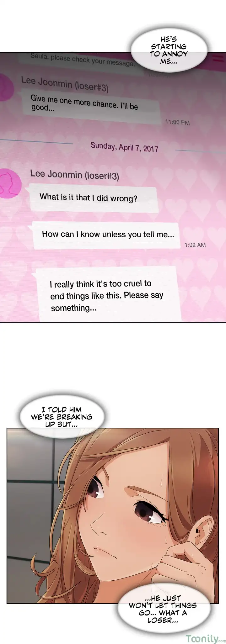 Sweet but Psycho chapter 8 page 17