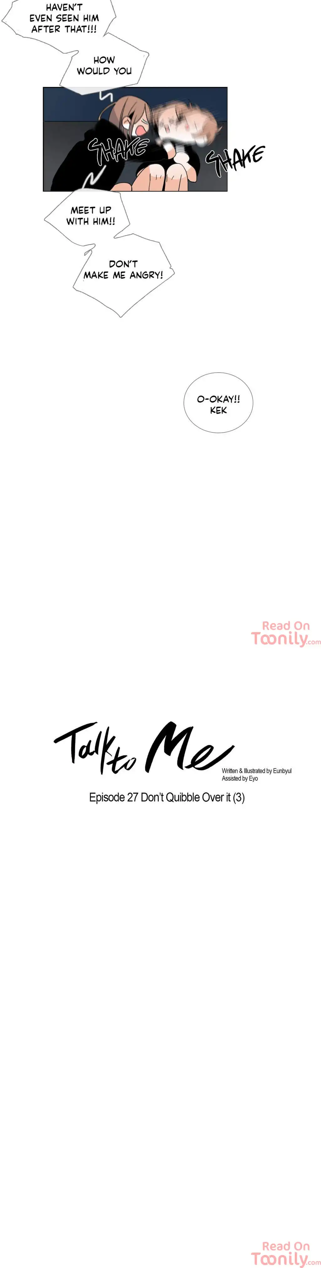 Talk to Me chapter 27 page 5
