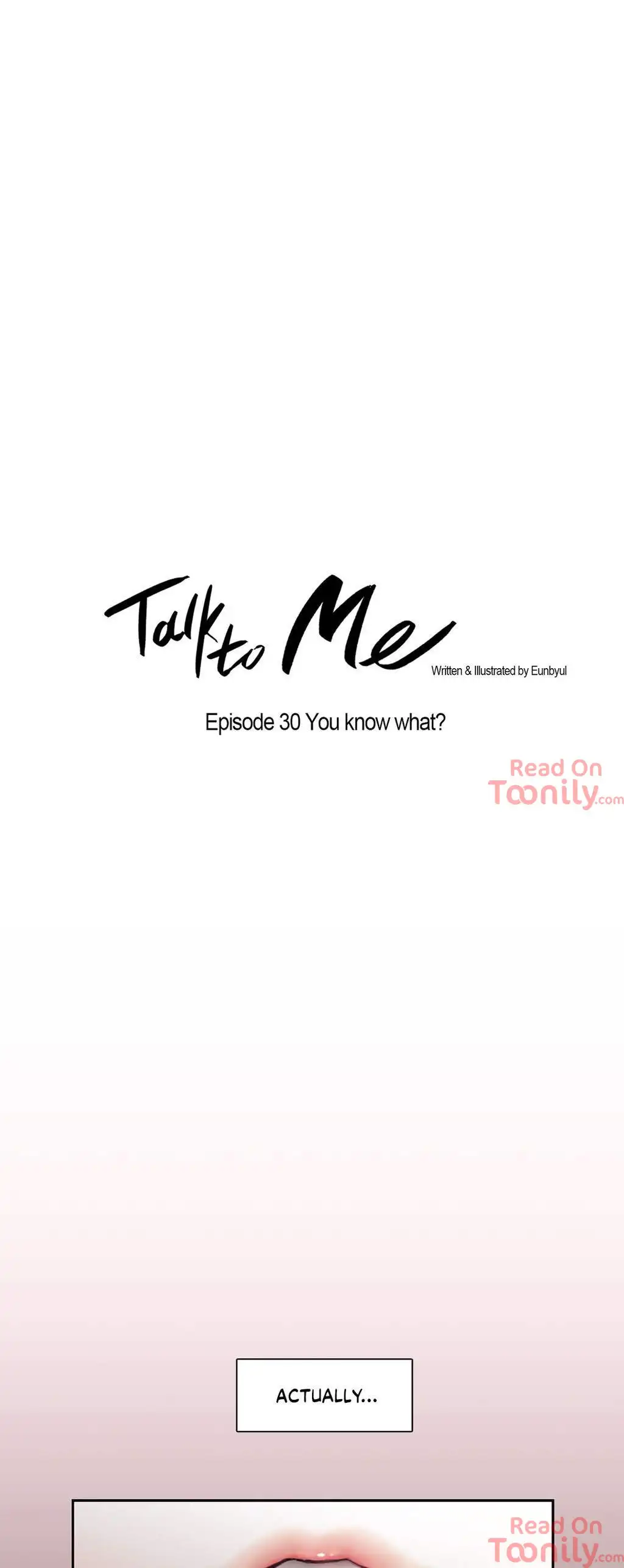 Talk to Me chapter 30 page 6