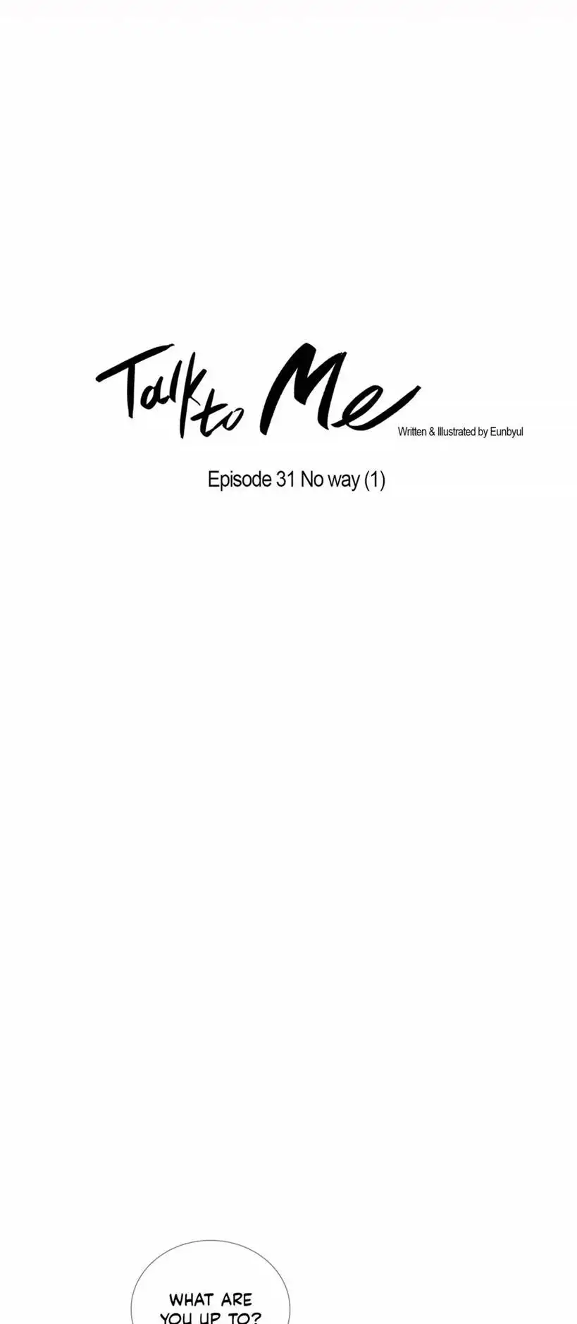Talk to Me chapter 31 page 5