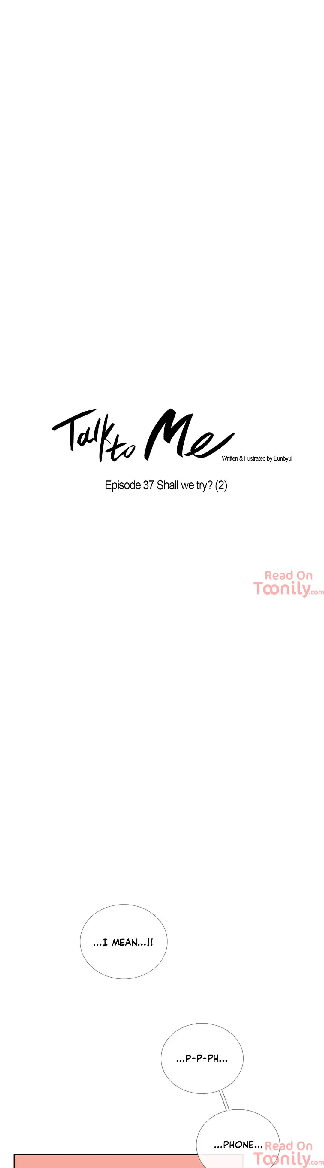 Talk to Me chapter 37 page 3