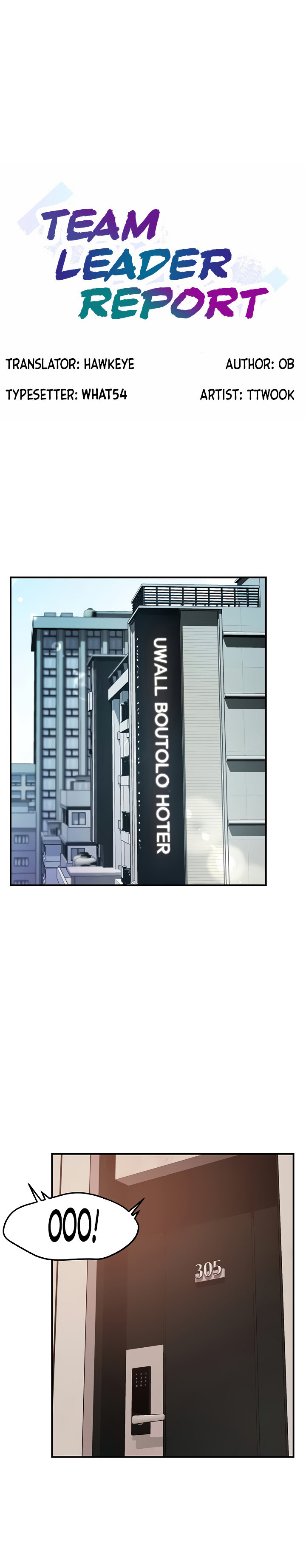 Team Leader Report chapter 29 page 1