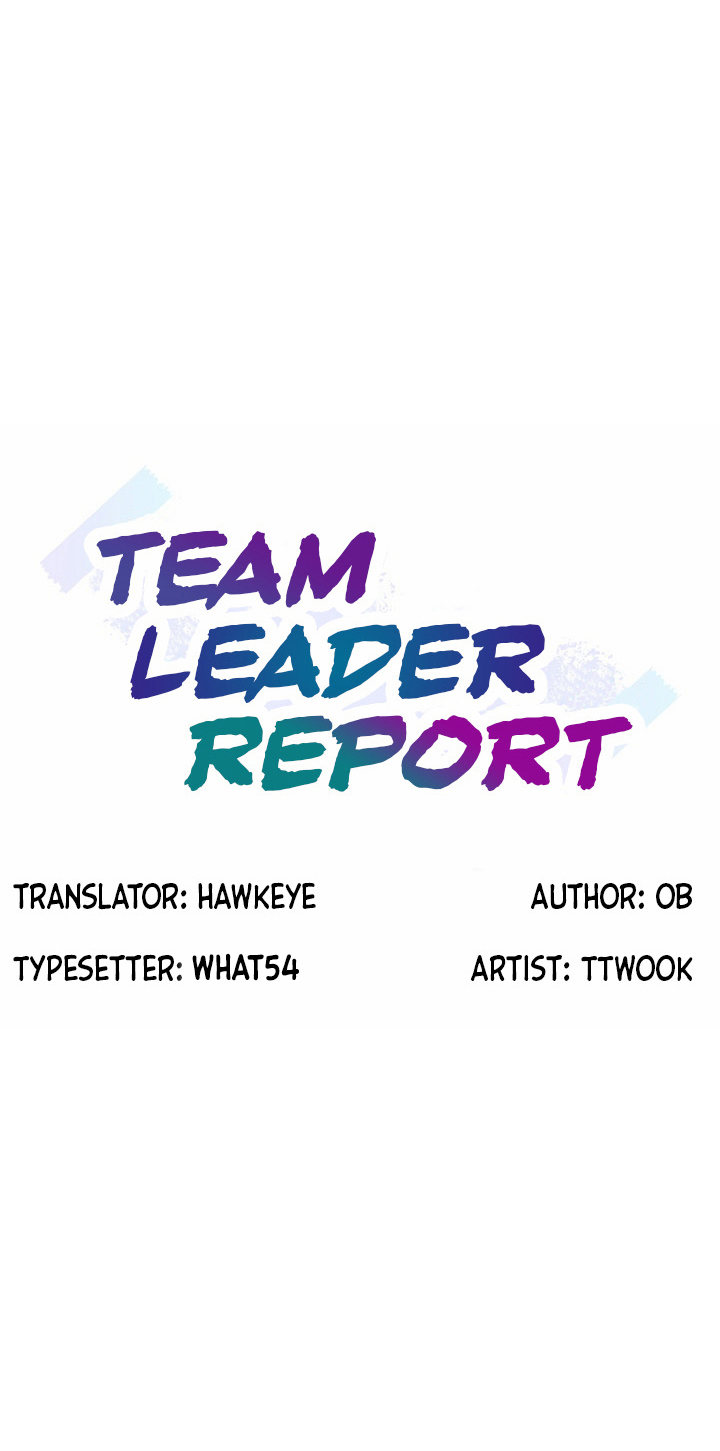 Team Leader Report chapter 31 page 1