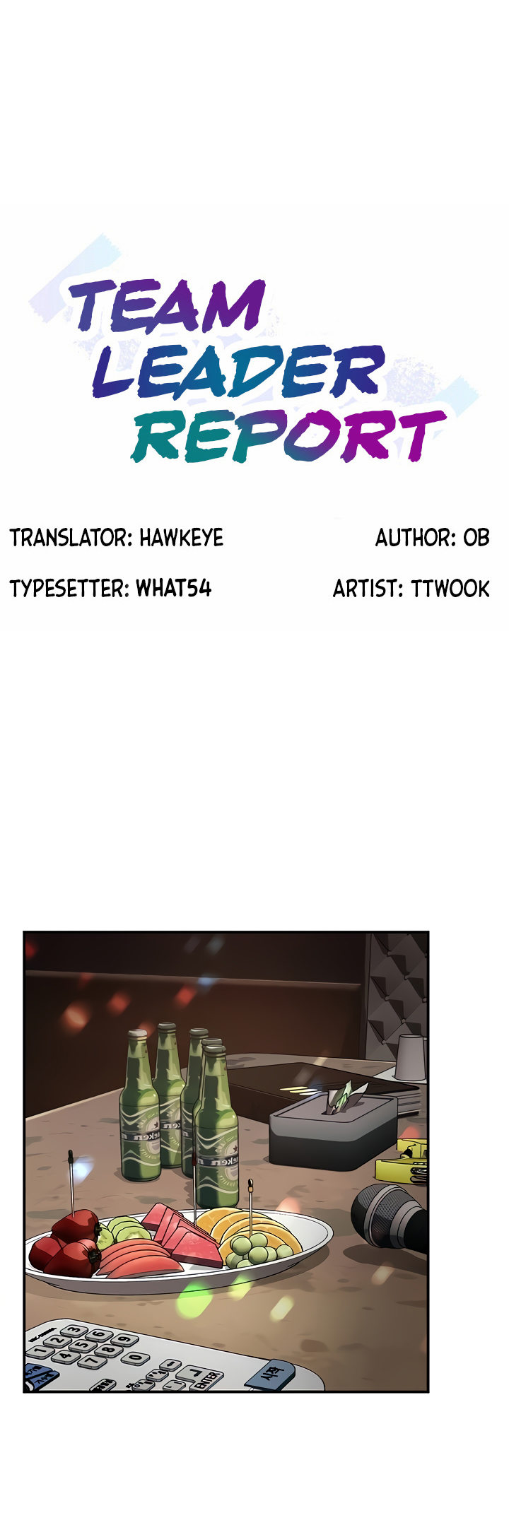 Team Leader Report chapter 32 page 1
