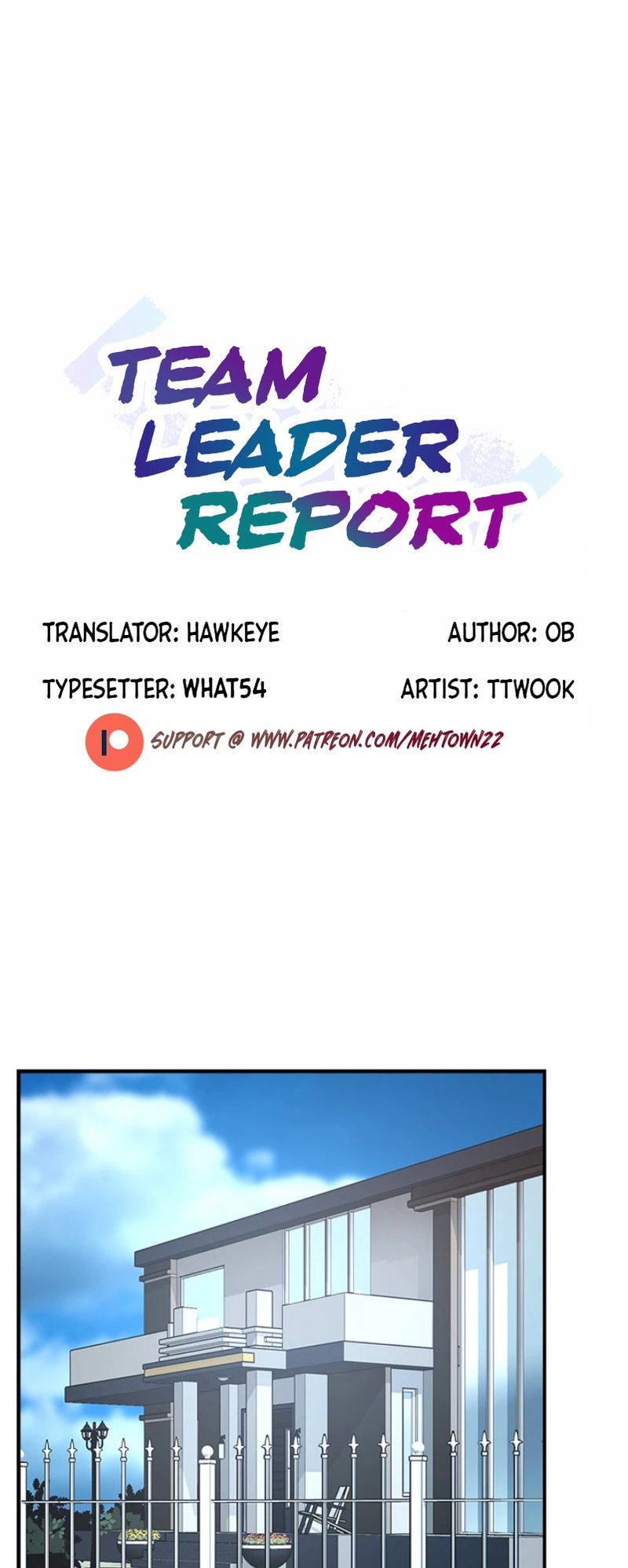 Team Leader Report chapter 41 page 1