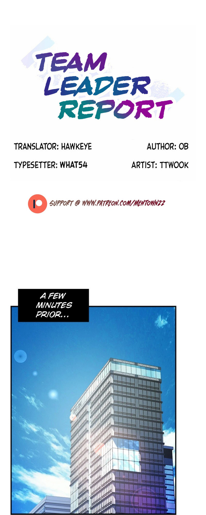 Team Leader Report chapter 45 page 1