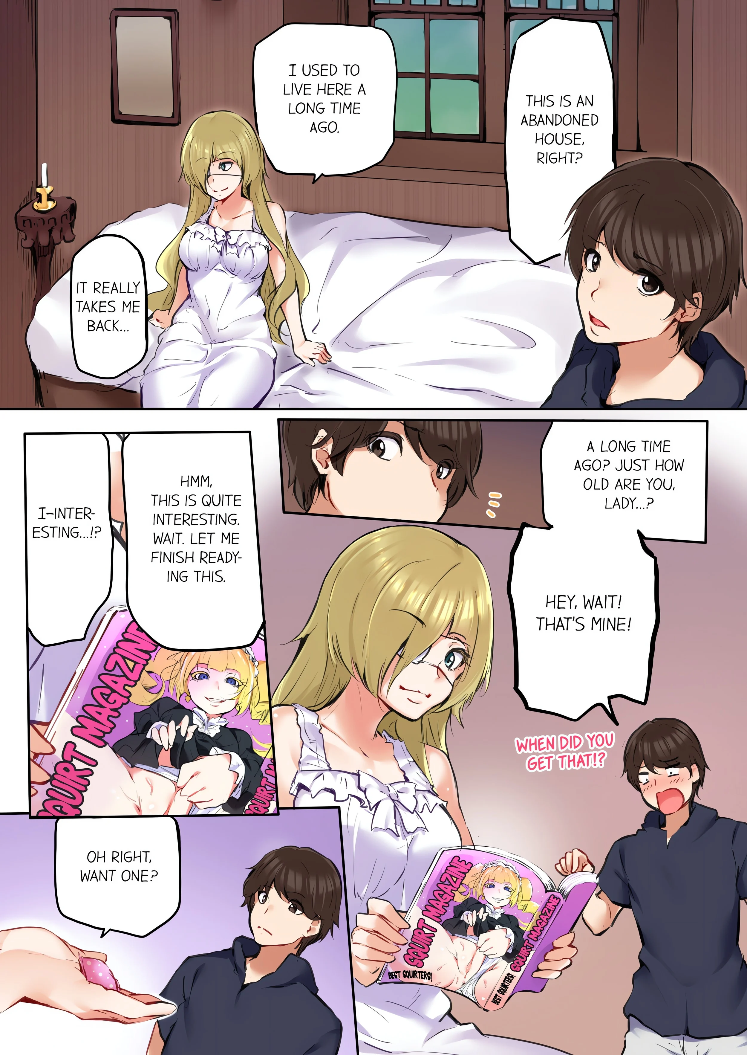 That Won’t Fit…! All Night Sex with the Biggest Cock (Uncensored) chapter 23 page 1