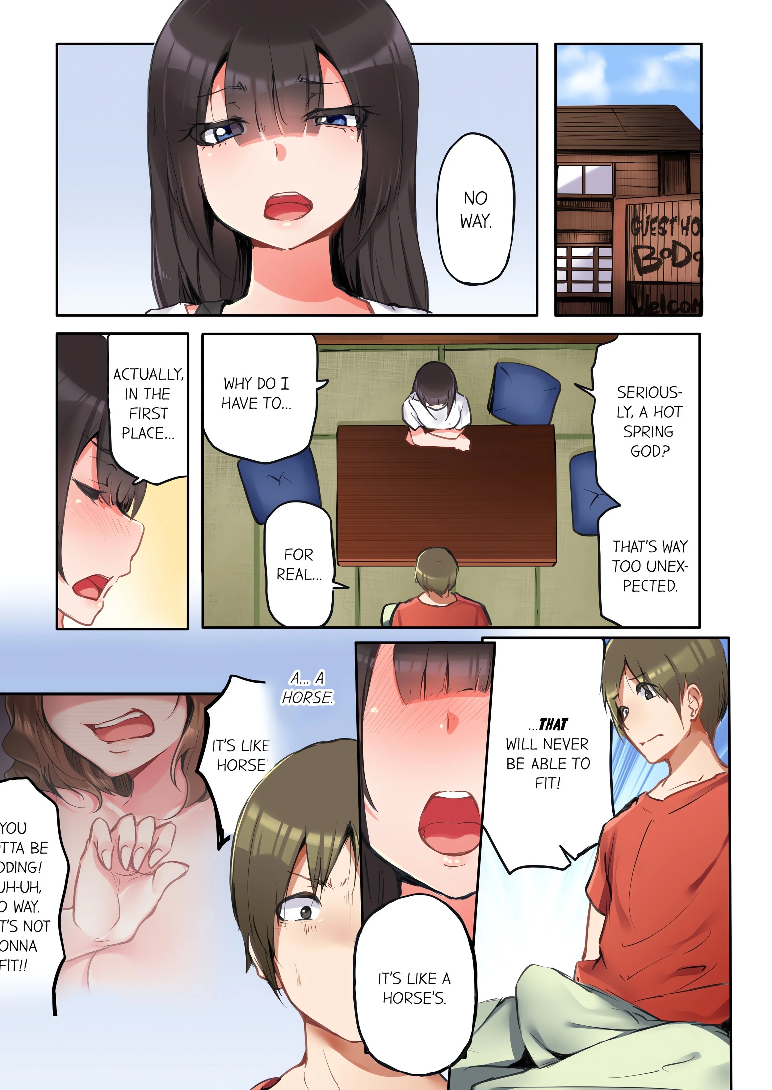 That Won’t Fit…! All Night Sex with the Biggest Cock (Uncensored) chapter 7 page 1
