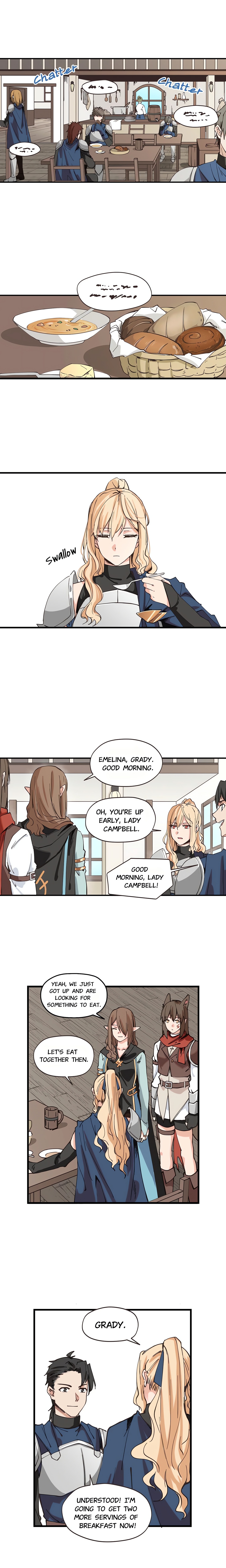 The Beast of Blue Obsidian (Official) chapter 18 page 1