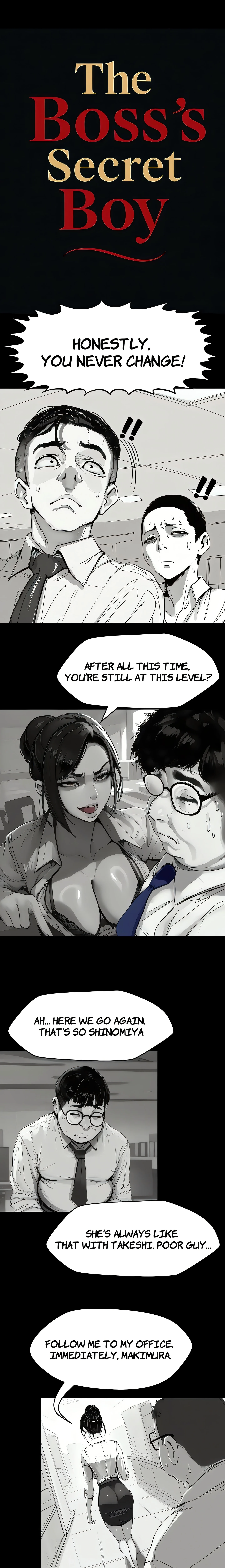 The Boss’s Secret Boy (Uncensored) chapter 1 page 1