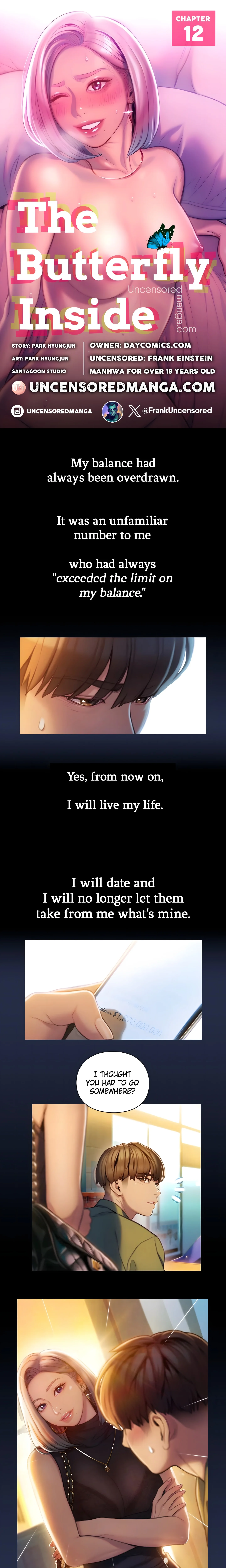The Butterfly Inside (Uncensored Fan Edition) chapter 12 page 1