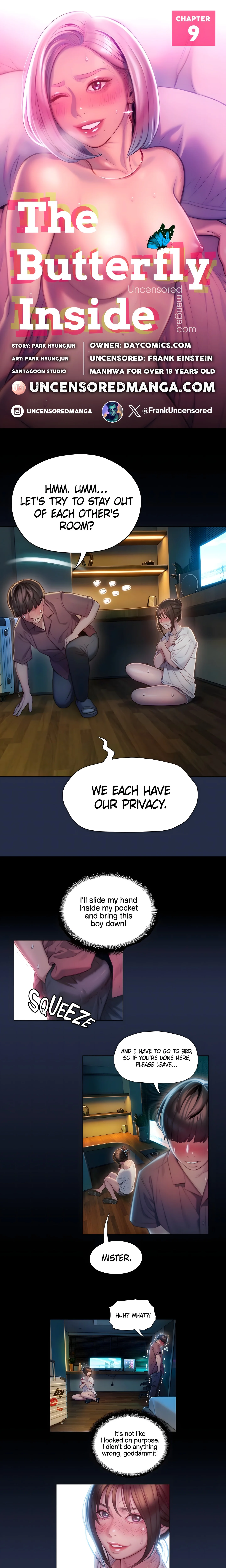 The Butterfly Inside (Uncensored Fan Edition) chapter 9 page 1