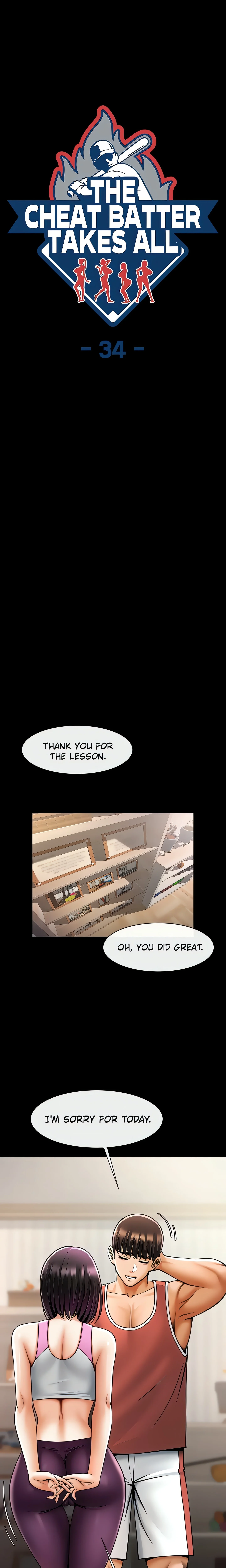 The Cheat Batter Takes All (Official) chapter 34 page 10