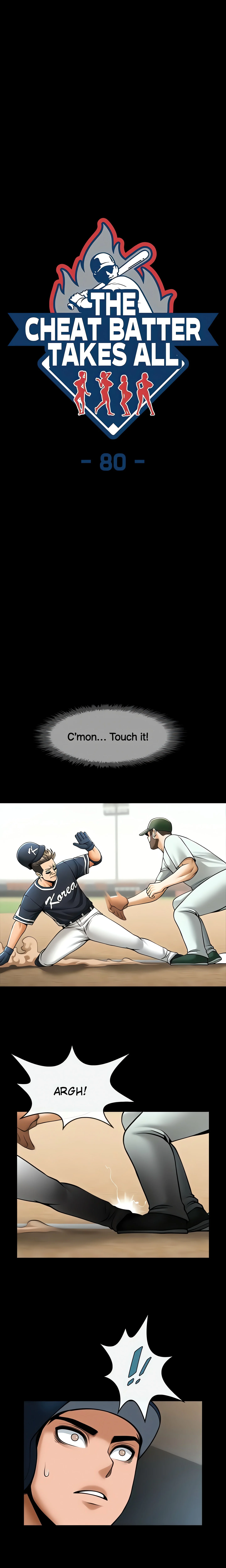 The Cheat Batter Takes All (Official) chapter 80 page 1
