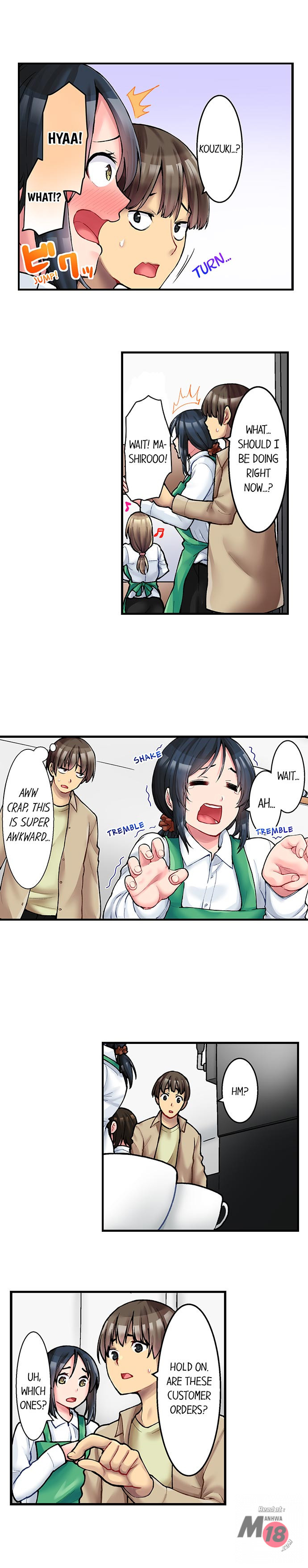 The Coffee Shop’s Secret Menu Item is Sex?! chapter 4 page 8