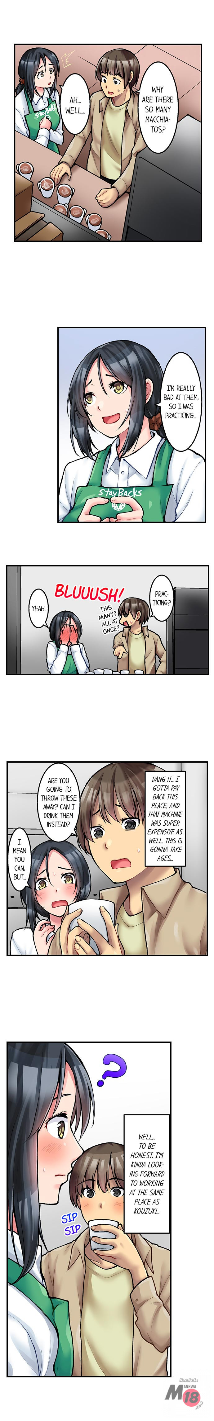 The Coffee Shop’s Secret Menu Item is Sex?! chapter 4 page 9