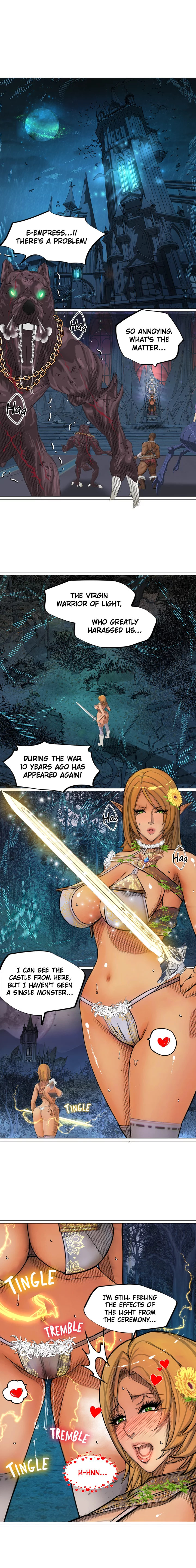 The DARK ELF QUEEN and the SLAVE ORC chapter 10 page 4