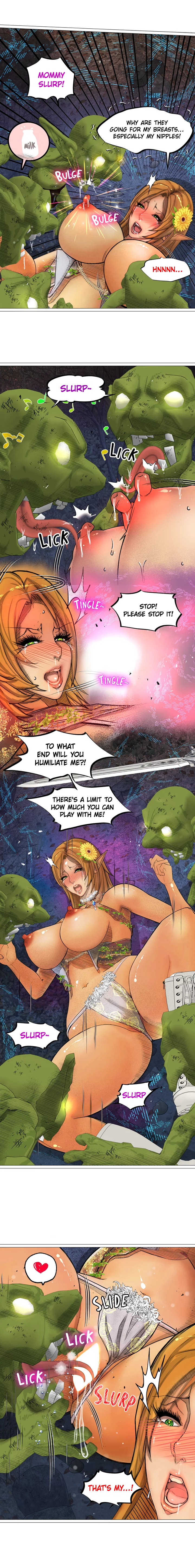 The DARK ELF QUEEN and the SLAVE ORC chapter 11 page 6