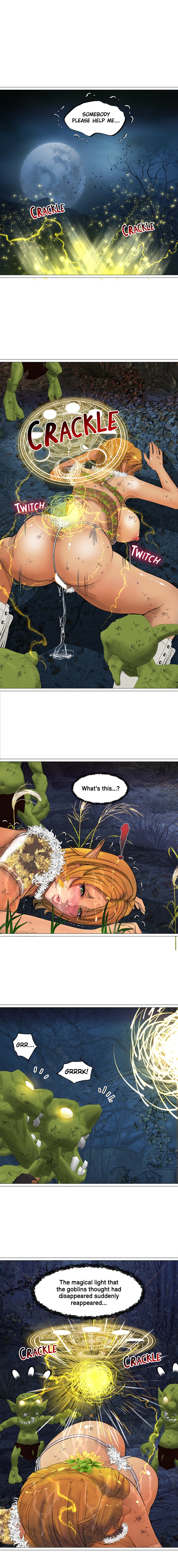 The DARK ELF QUEEN and the SLAVE ORC chapter 13 page 5