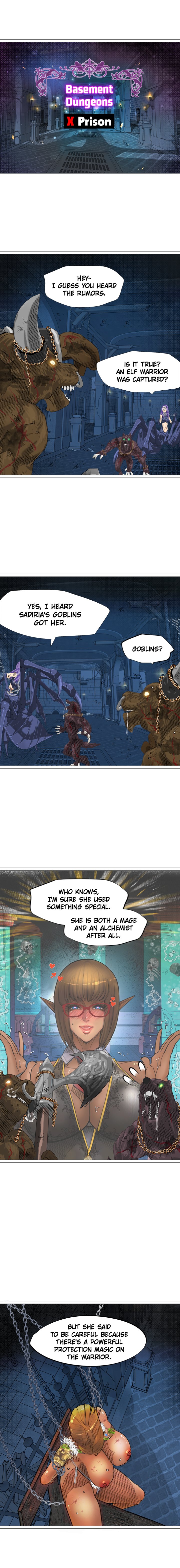 The DARK ELF QUEEN and the SLAVE ORC chapter 14 page 14