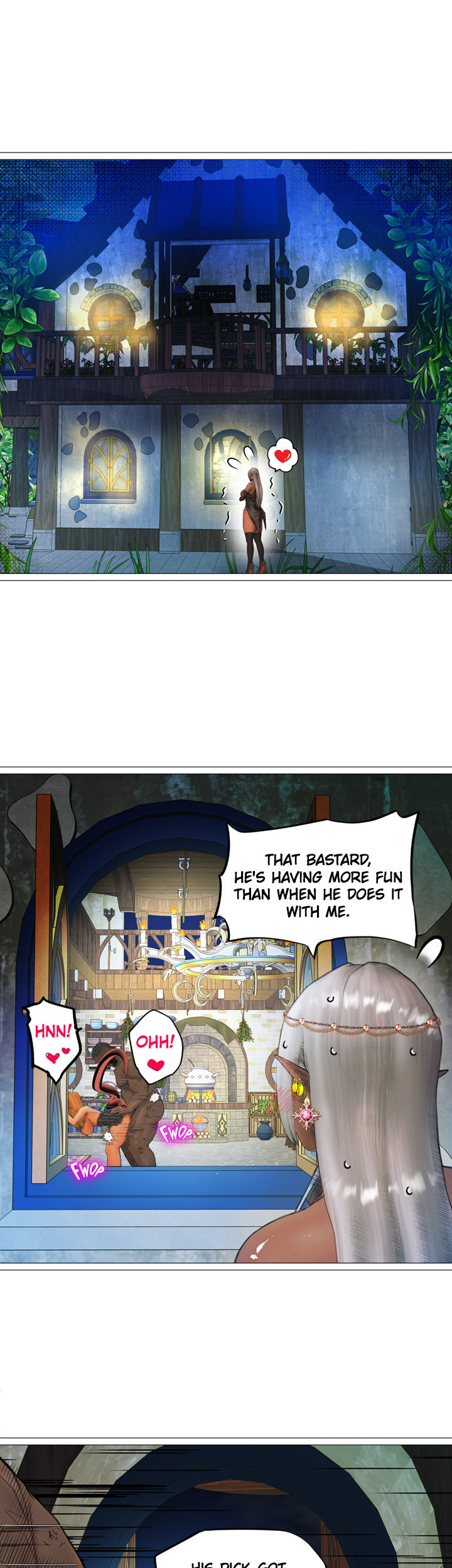 The DARK ELF QUEEN and the SLAVE ORC chapter 20 page 8