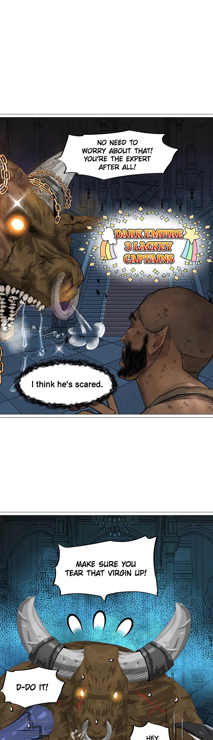 The DARK ELF QUEEN and the SLAVE ORC chapter 21 page 1