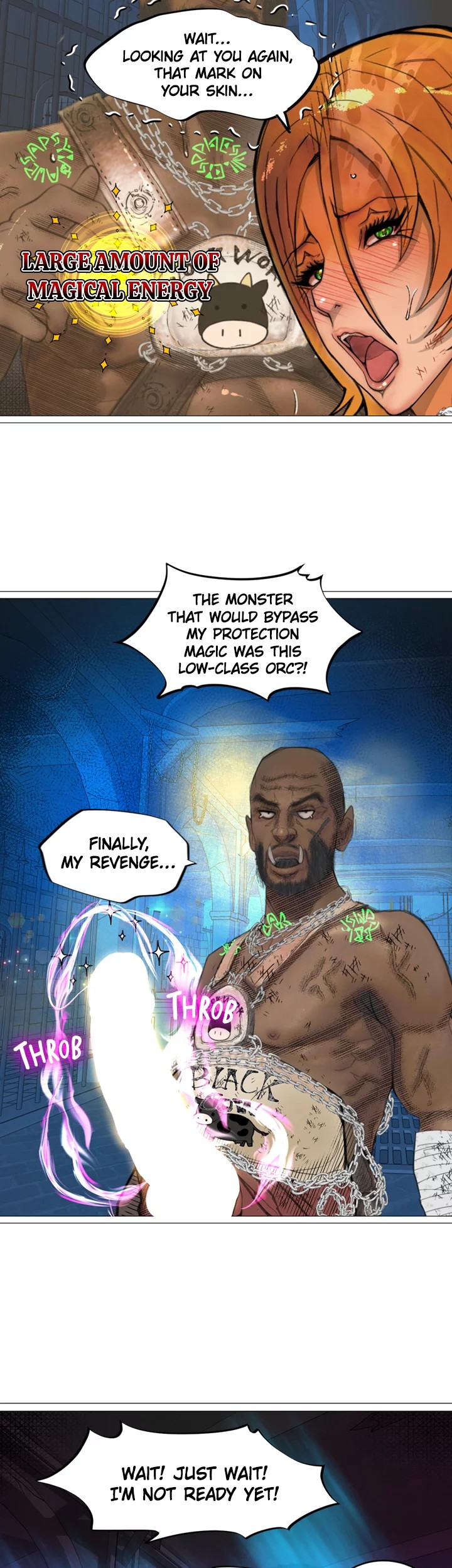 The DARK ELF QUEEN and the SLAVE ORC chapter 21 page 15