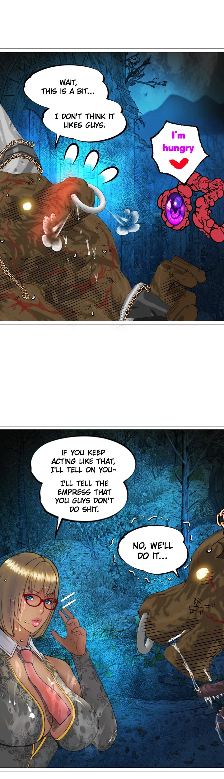 The DARK ELF QUEEN and the SLAVE ORC chapter 21 page 31