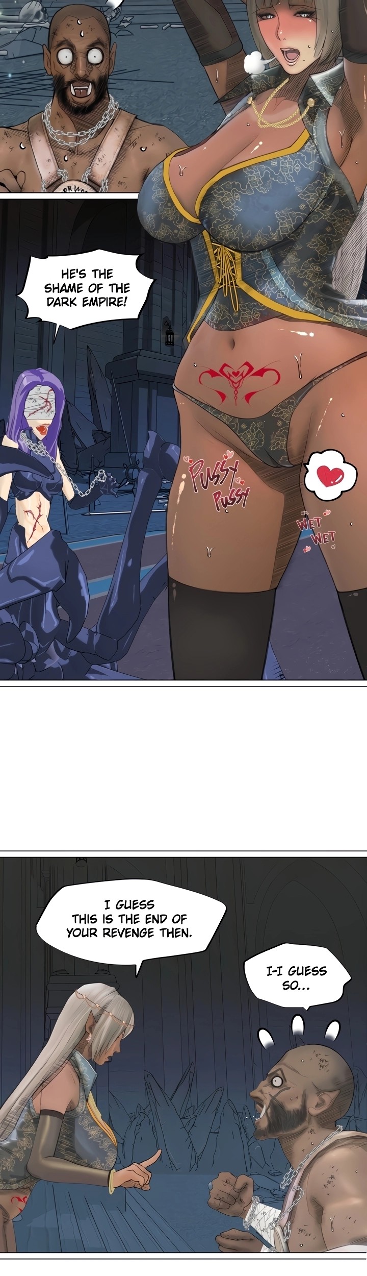 The DARK ELF QUEEN and the SLAVE ORC chapter 23 page 29