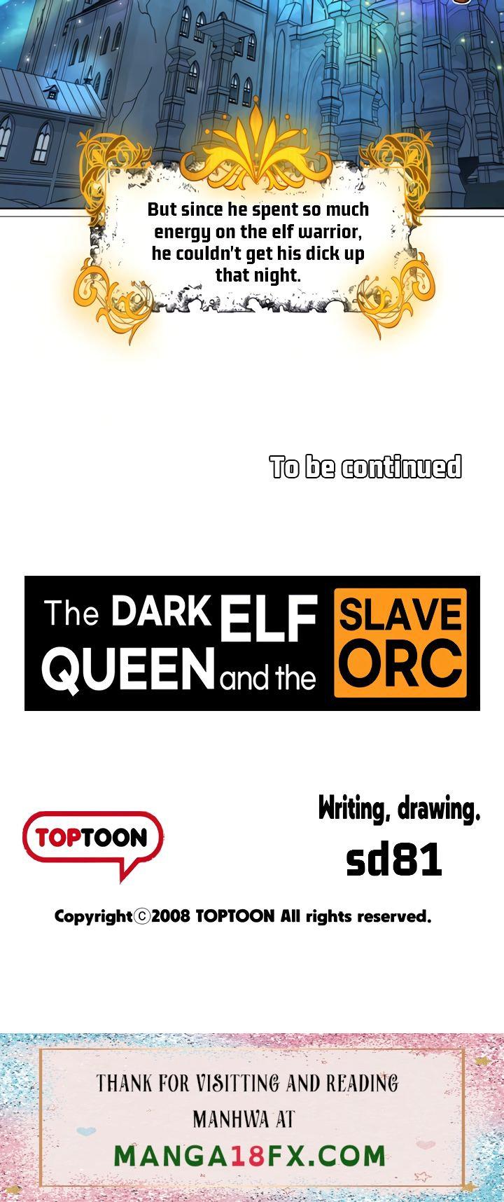The DARK ELF QUEEN and the SLAVE ORC chapter 27 page 33