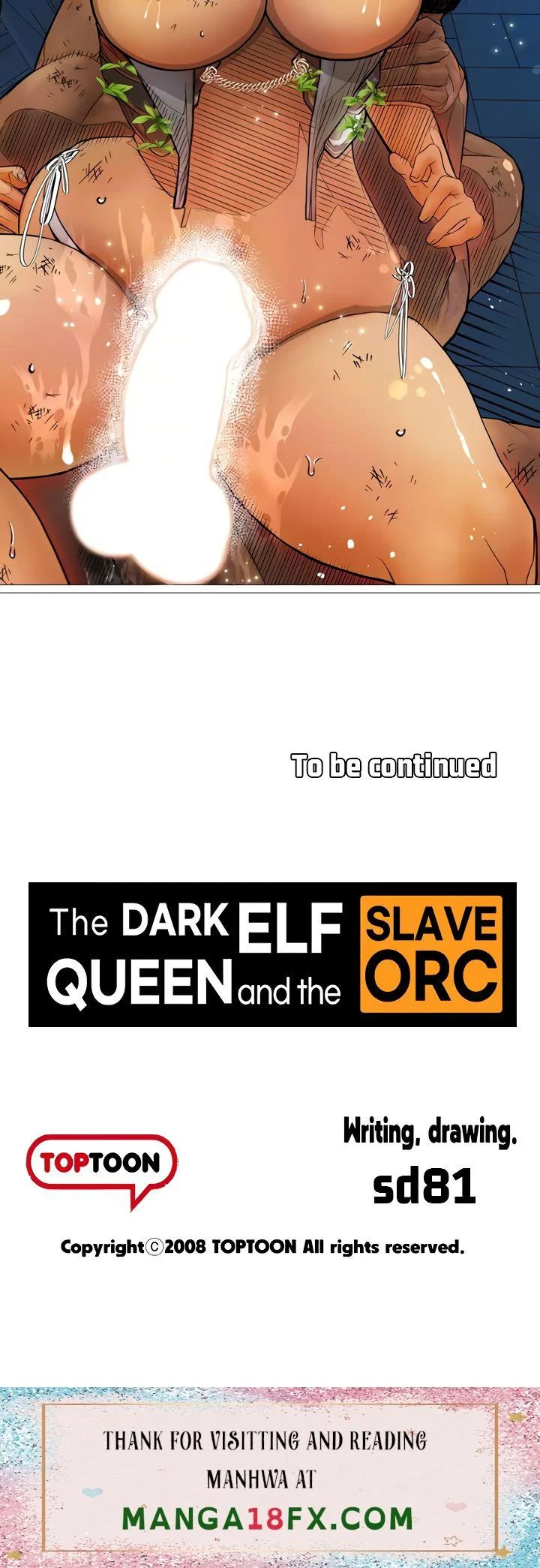 The DARK ELF QUEEN and the SLAVE ORC chapter 28 page 34