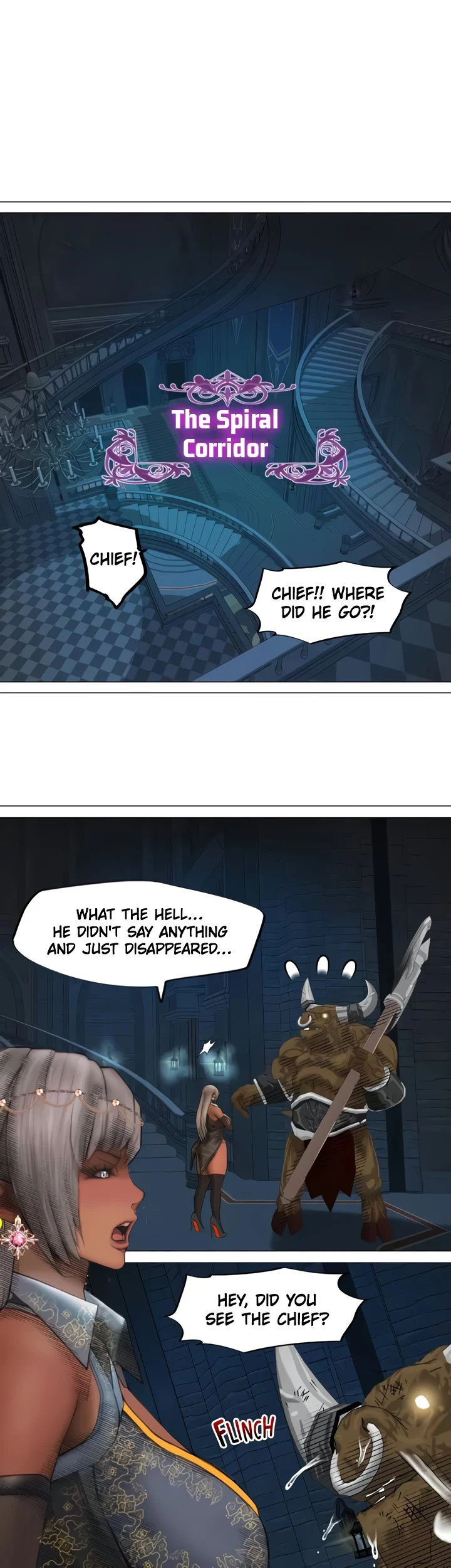 The DARK ELF QUEEN and the SLAVE ORC chapter 29 page 1