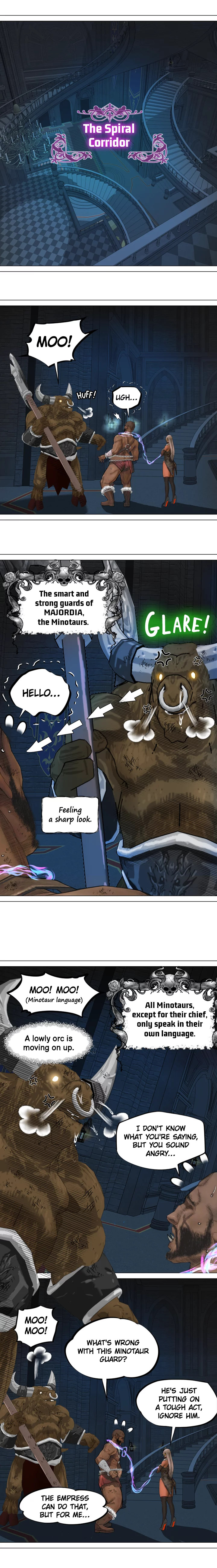 The DARK ELF QUEEN and the SLAVE ORC chapter 3 page 2