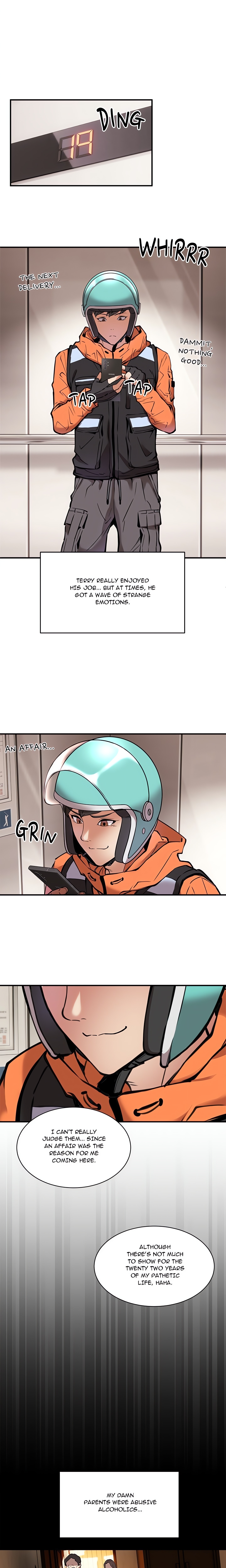 The Delivery Rider (Official) chapter 2 page 10