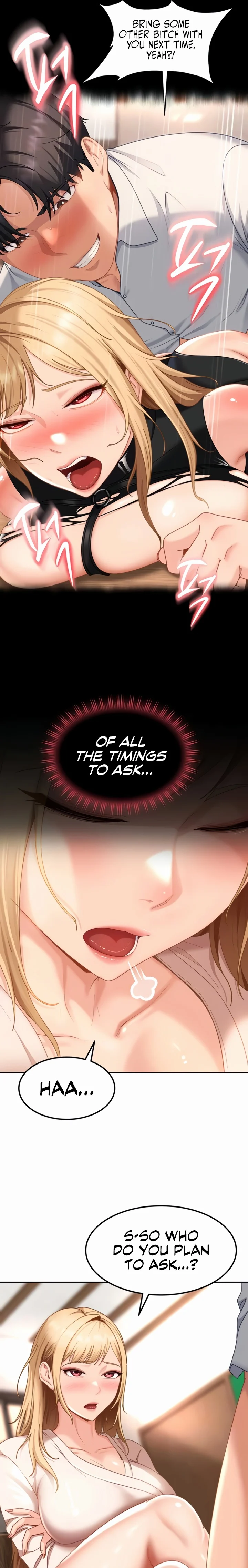 The Female Delinquent Set Her Eyes On Me chapter 22 page 7