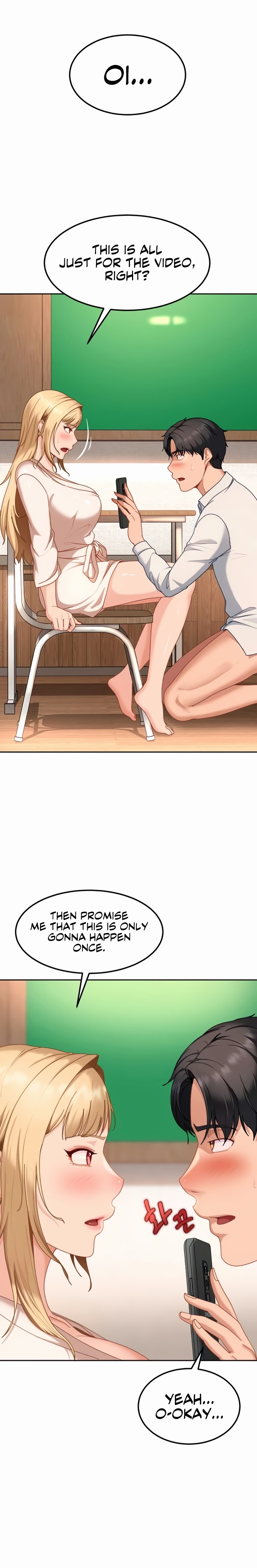 The Female Delinquent Set Her Eyes On Me chapter 22 page 9